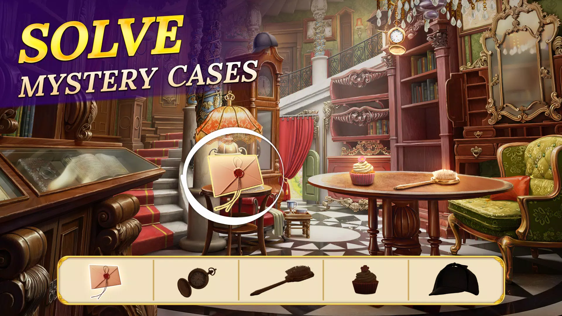 Sherlock・Hidden Object Mystery ဖန်သားပြင်ဓာတ်ပုံ 4