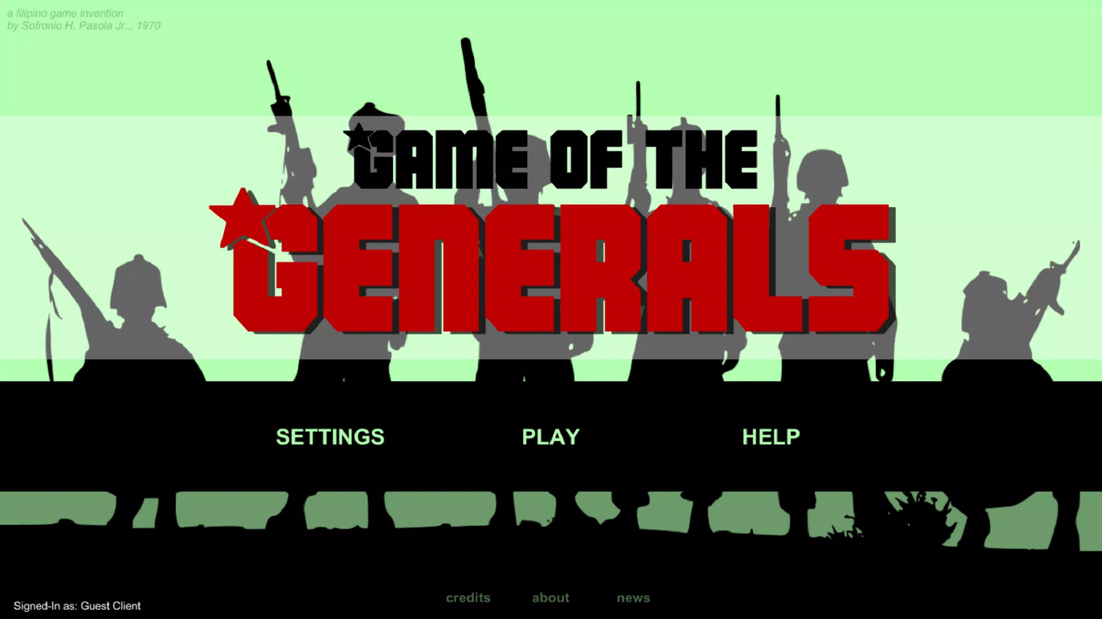 Game of the Generals Mobile ภาพหน้าจอ 1