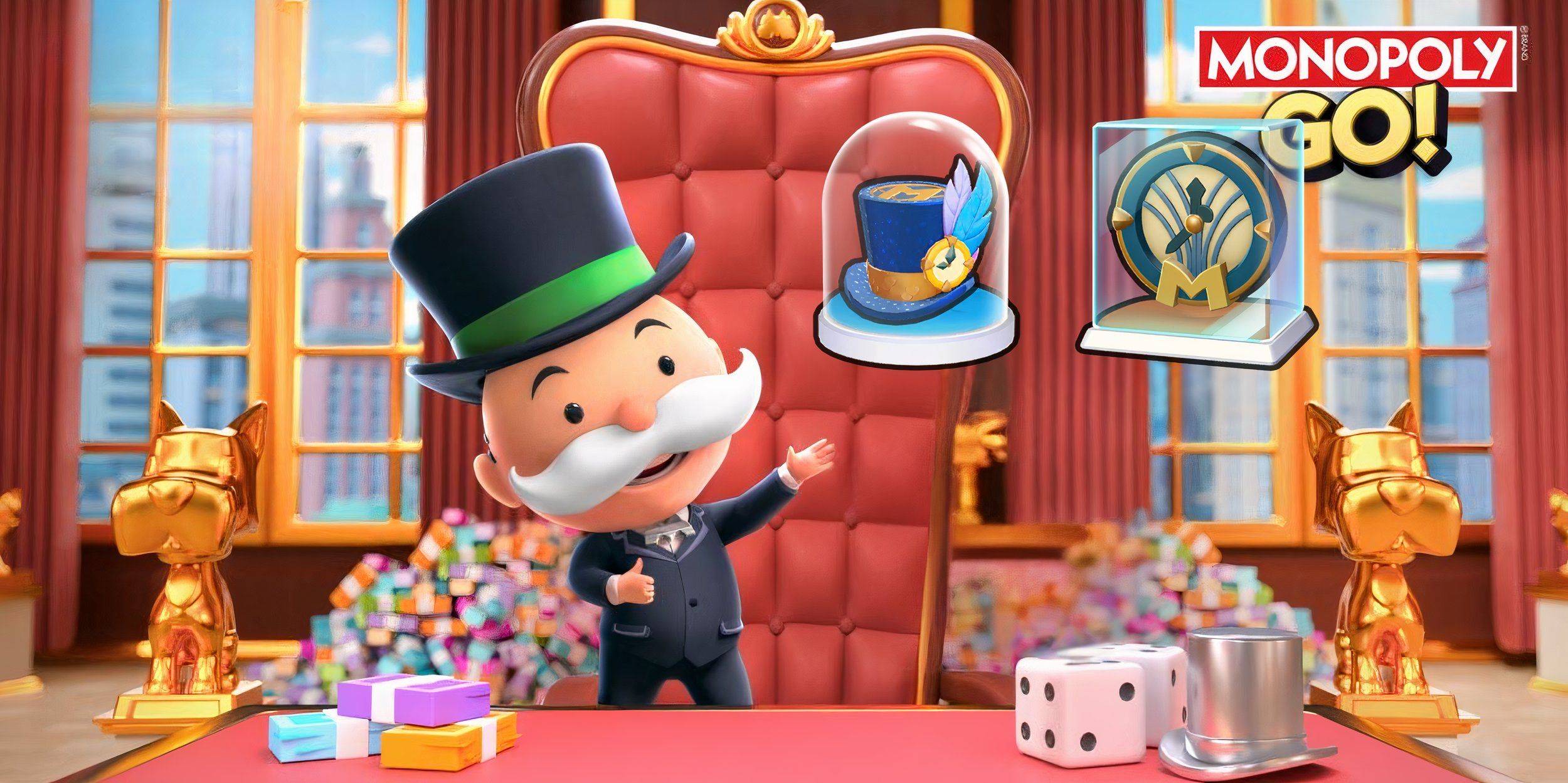 ปีใหม่ใน Monopoly GO: เปิดเผยหมวก, โล่