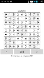 Sudoku Solver Multi Solutions Captura de tela 4