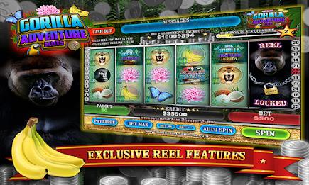 Gorilla Adventure Slots Скриншот 4