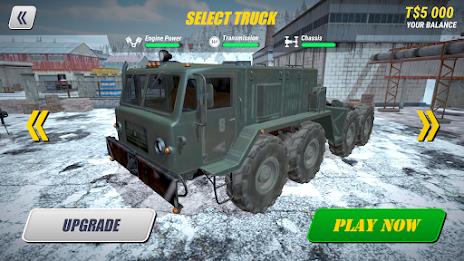 Army Truck Driver Captura de tela 2