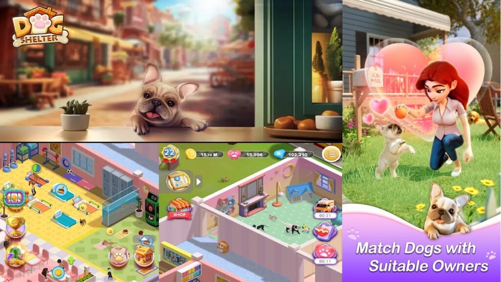 Tycoon Treat: จัดการสัตว์เลี้ยงแสนน่ารักในเกม Dog Shelter