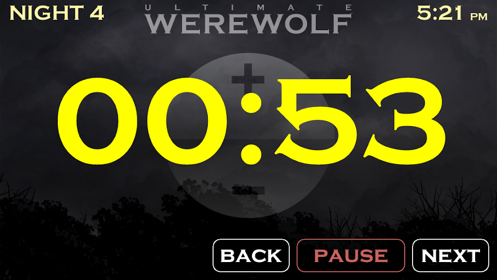 Ultimate Werewolf Timer Capture d'écran 3