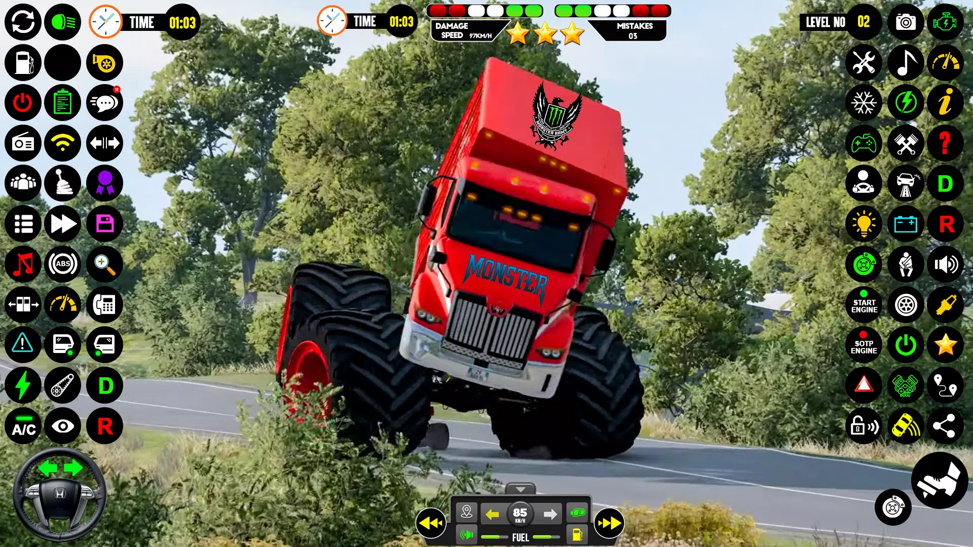 4x4 Monster Truck Game - Derby スクリーンショット 1