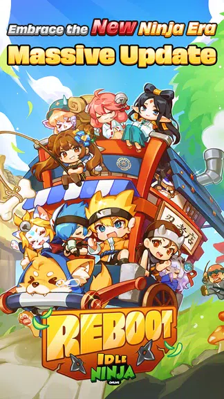 Idle Ninja Online: AFK MMORPG Screenshot 1