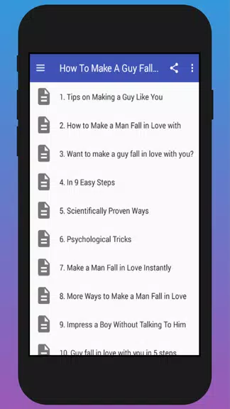 How To Make a Guy Fall in Love With You Screenshot 1