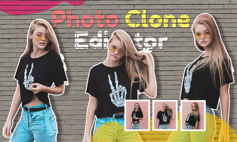 Photo Clone App twins Editor Screenshot 1