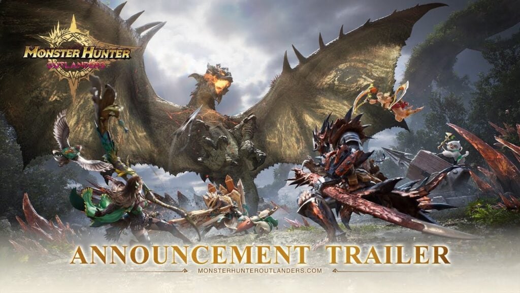 Monster Hunter Outlanders သည် Tencent နှင့် Capcom တို့မှ လာမည့်ဂိမ်းဖြစ်သည်။