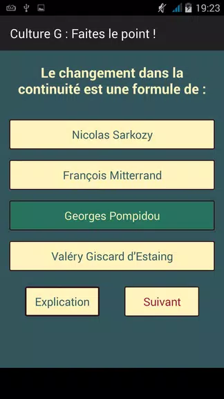 Culture-G: Faites le point ! Ekran Görüntüsü 4
