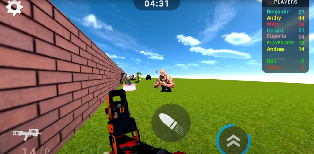 ChaseBots in Sandbox Rooms Schermafbeelding 1