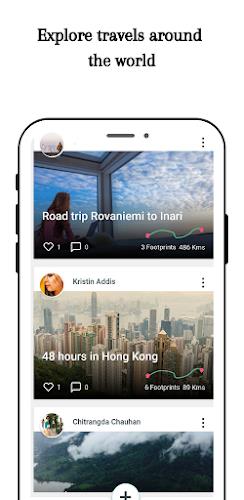 Trotter It -Travel Journal App Schermafbeelding 3