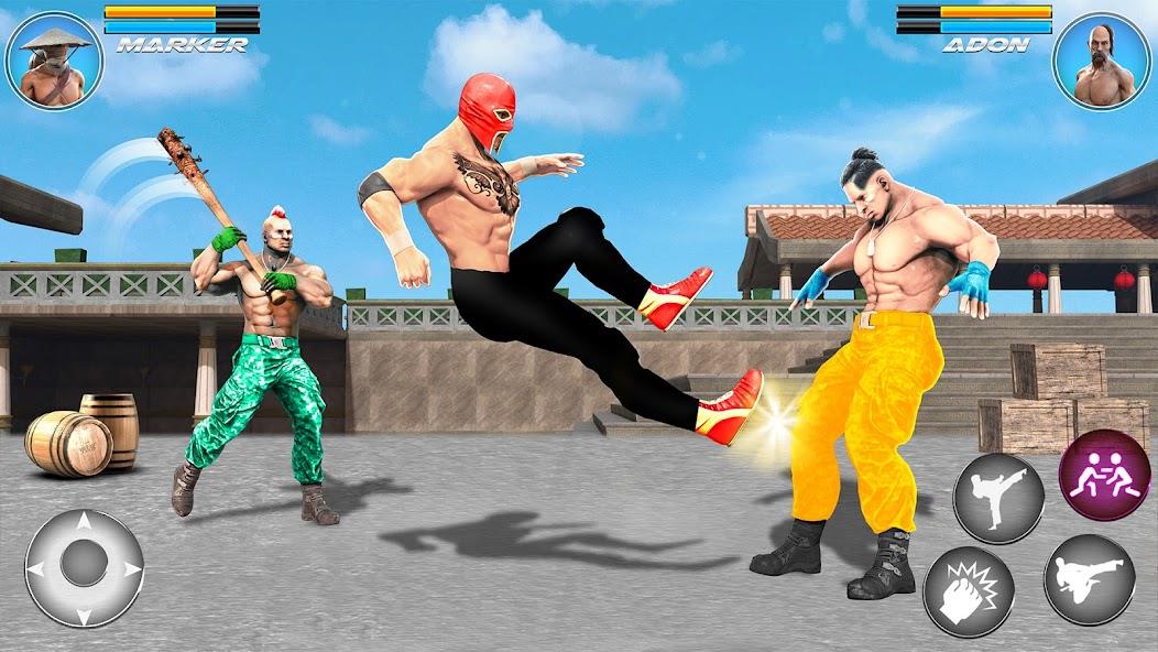 Kung Fu karate Game Offline 3D Mod Zrzut ekranu 3