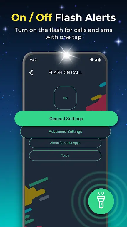 Flash on Call Captura de tela 3