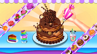 Sweet Cake Maker Cake Game Schermafbeelding 2