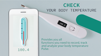 Body Temperature Thermometer Tangkapan skrin 2