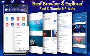 Web Browser & Fast Explorer ภาพหน้าจอ 3