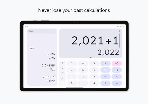 Calculator ဖန်သားပြင်ဓာတ်ပုံ 2