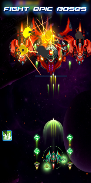 Space Invaders: Galaxy Shooter Tangkapan skrin 3