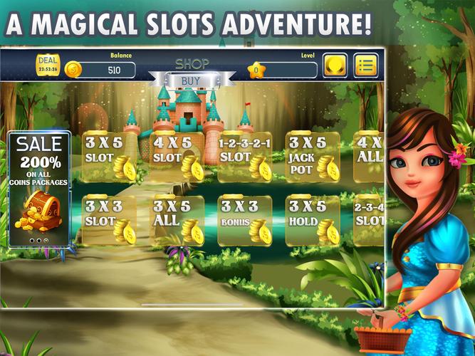 Wizard Of Wonderland Slots Schermafbeelding 1