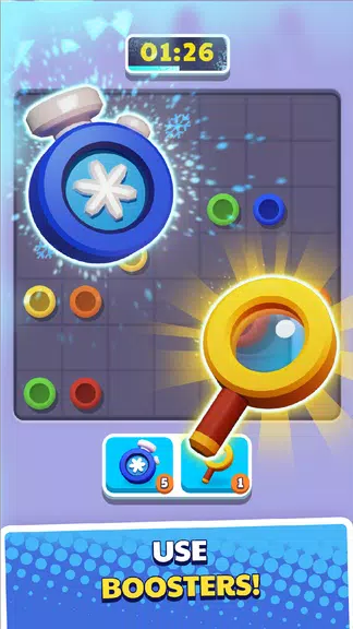 Connect Pipe! Color Line Game Captura de tela 3