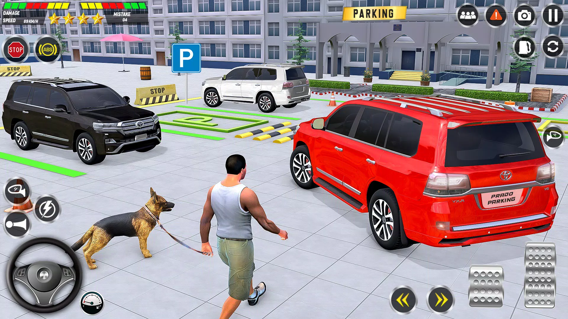 Modern Prado Parking Games 3D スクリーンショット 1