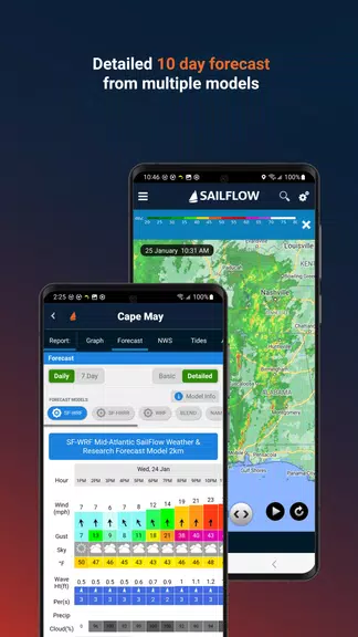 SailFlow: Marine Forecasts Capture d'écran 3