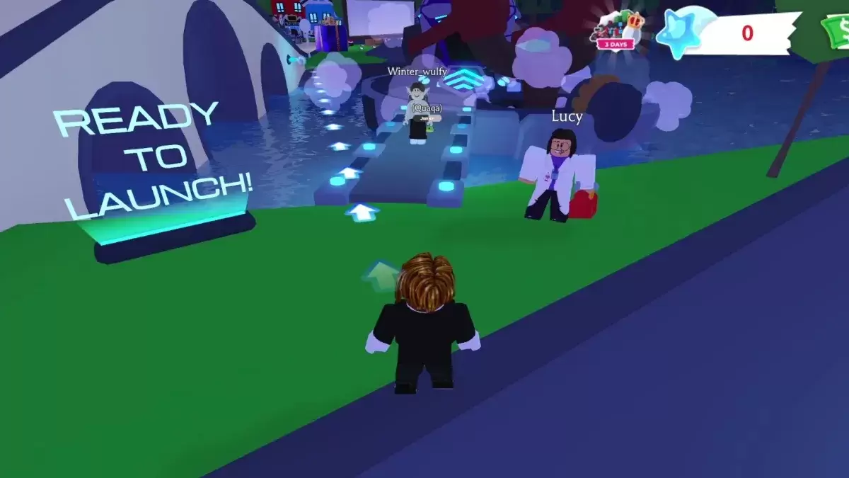 การเล่นเกมรับใช้ฉันบน roblox แสดงตำแหน่งที่จะเดินทางไปยังดวงจันทร์ได้อย่างรวดเร็ว