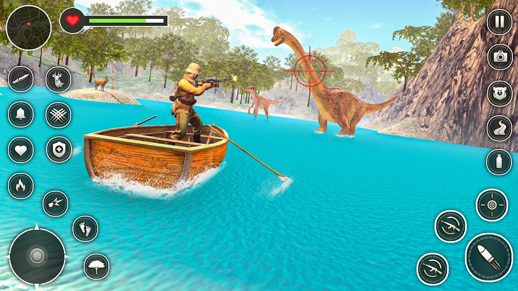 Dinosaur Hunter 3D Game ภาพหน้าจอ 2