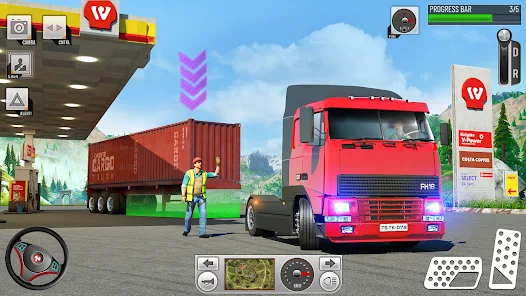 OffRoad Euro Truck Simulator Tangkapan skrin 2