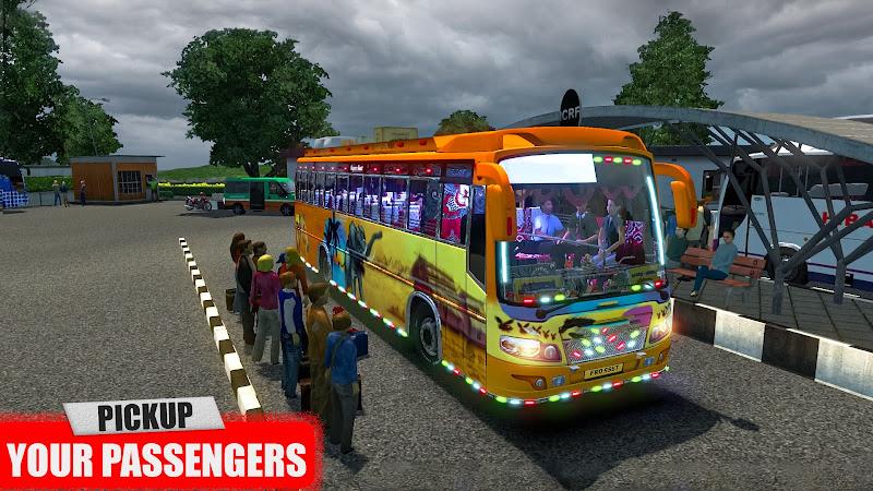 Euro Coach Bus Driving Games Zrzut ekranu 2