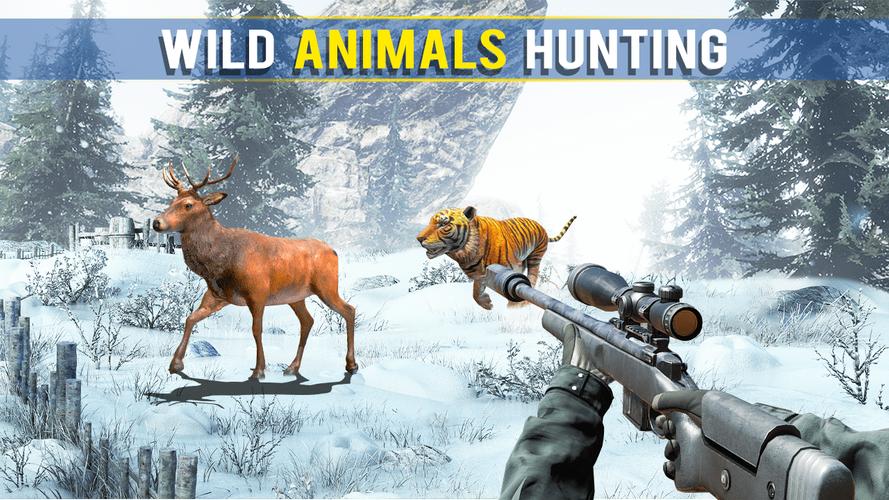 Forest Animal Hunting Games Ảnh chụp màn hình 4