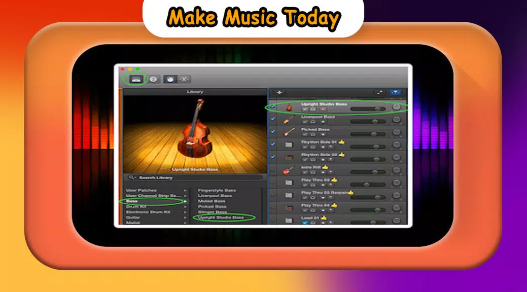 GarageBand Music in studio Clue Captura de pantalla 1