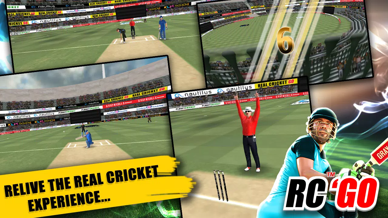Real Cricket™ GO Captura de pantalla 4