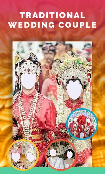 Traditional Wedding Couple Captura de tela 2