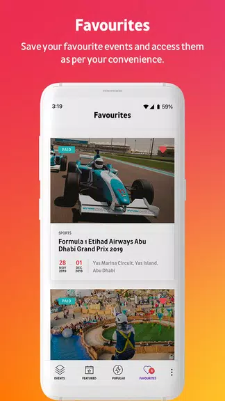 Abu Dhabi Calendar Скриншот 2