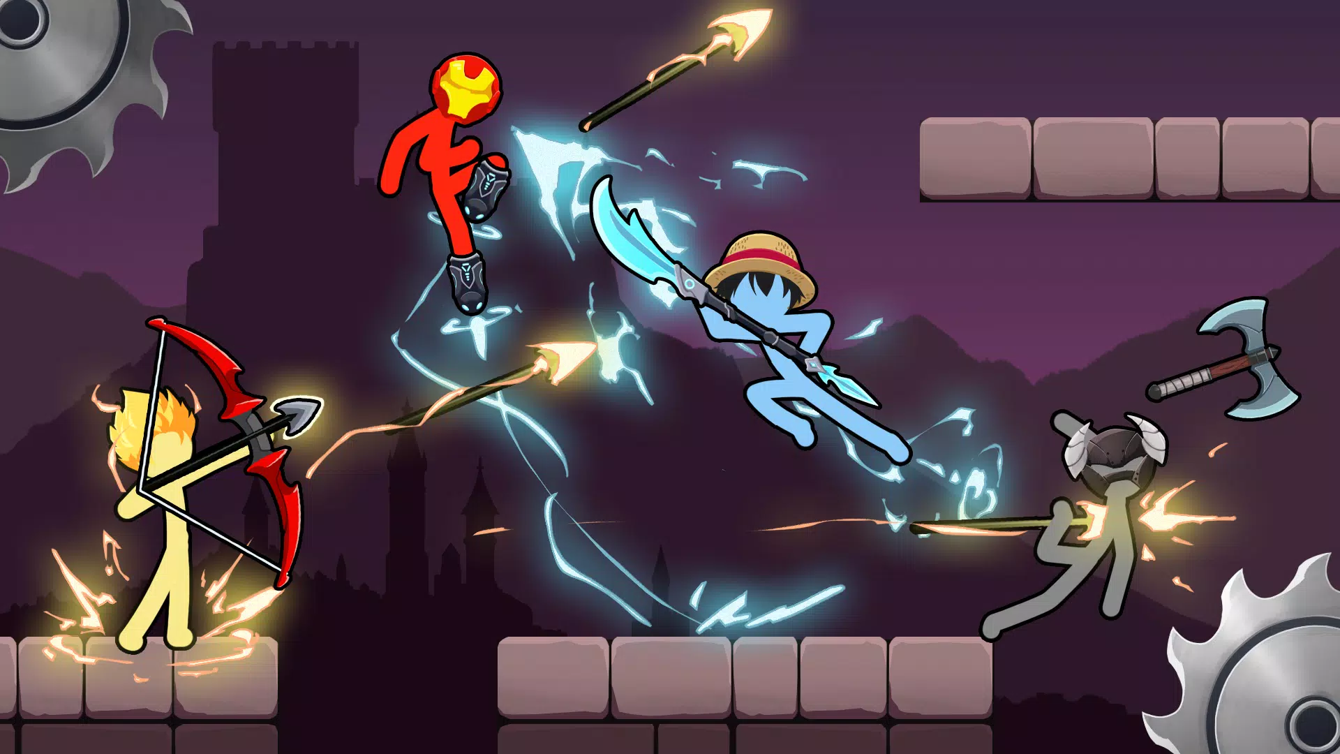 Stickman.IO: Weapon Master Captura de tela 3