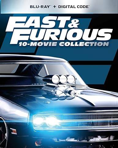 Blu-ray + digitale Fast & Furious: 10 Collezione di film