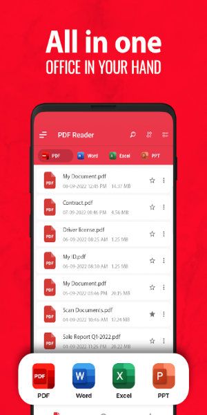 PDF Reader - PDF Viewer Captura de pantalla 1