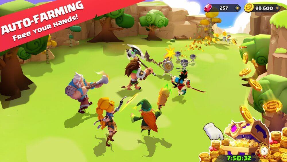 Schermata Valor Legends: Idle RPG 2