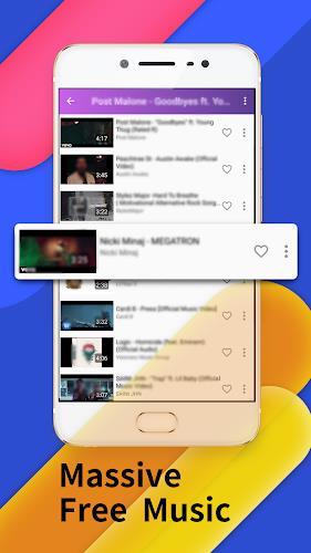 Floating Tunes-Music Player ဖန်သားပြင်ဓာတ်ပုံ 2