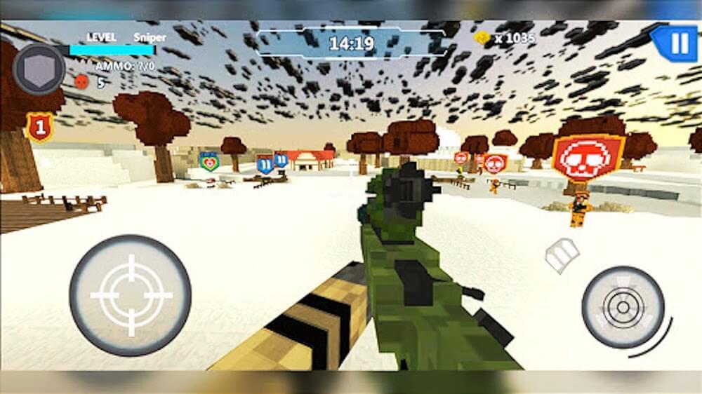 Cube Wars Battle Survival Screenshot 2