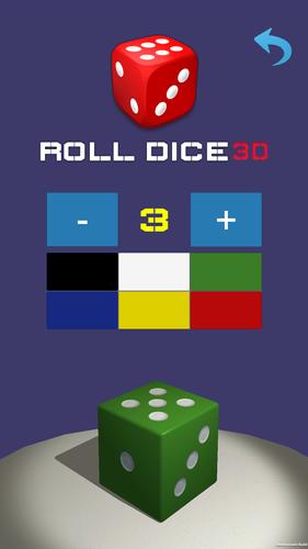 Roll Dice Captura de pantalla 4