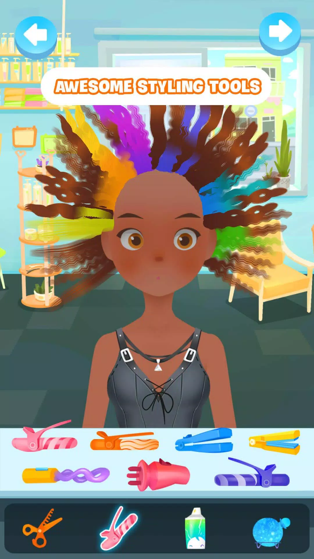 Hair salon games : Hairdresser স্ক্রিনশট 2