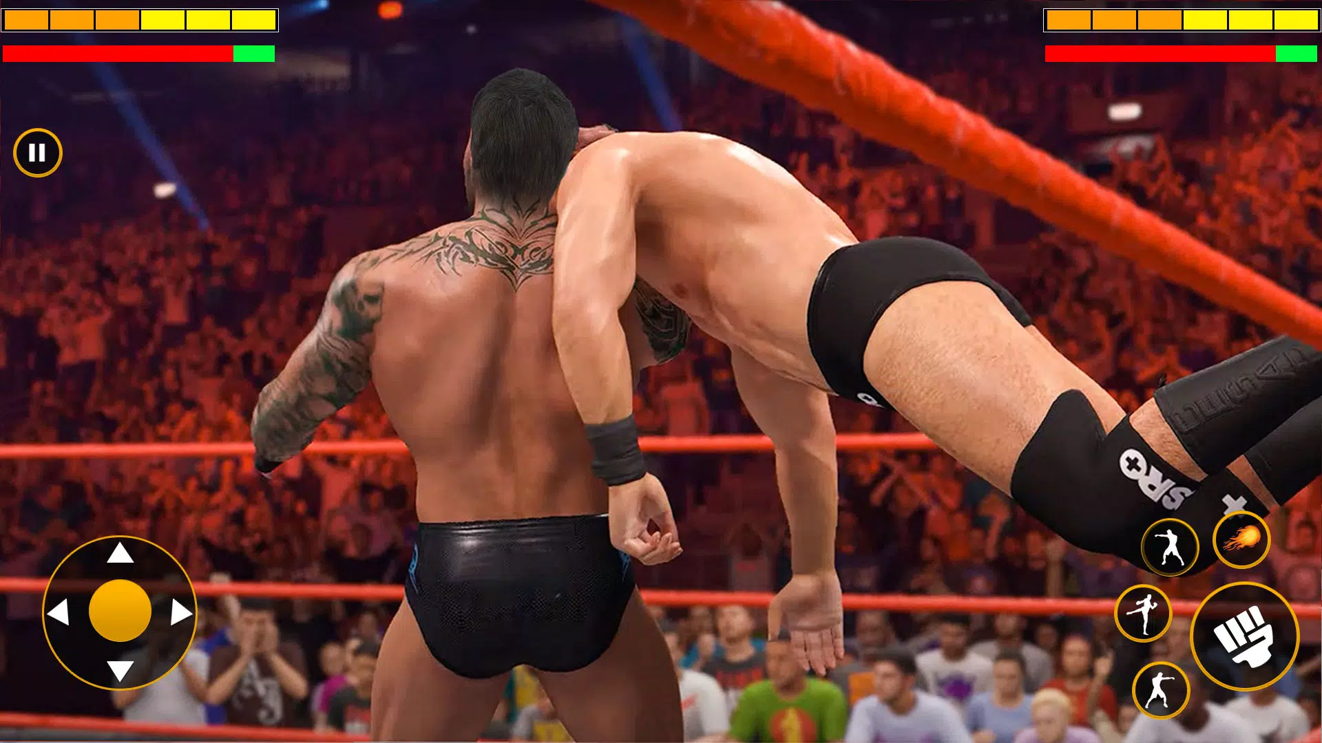 Real Wrestling Fighting Game Capture d'écran 2