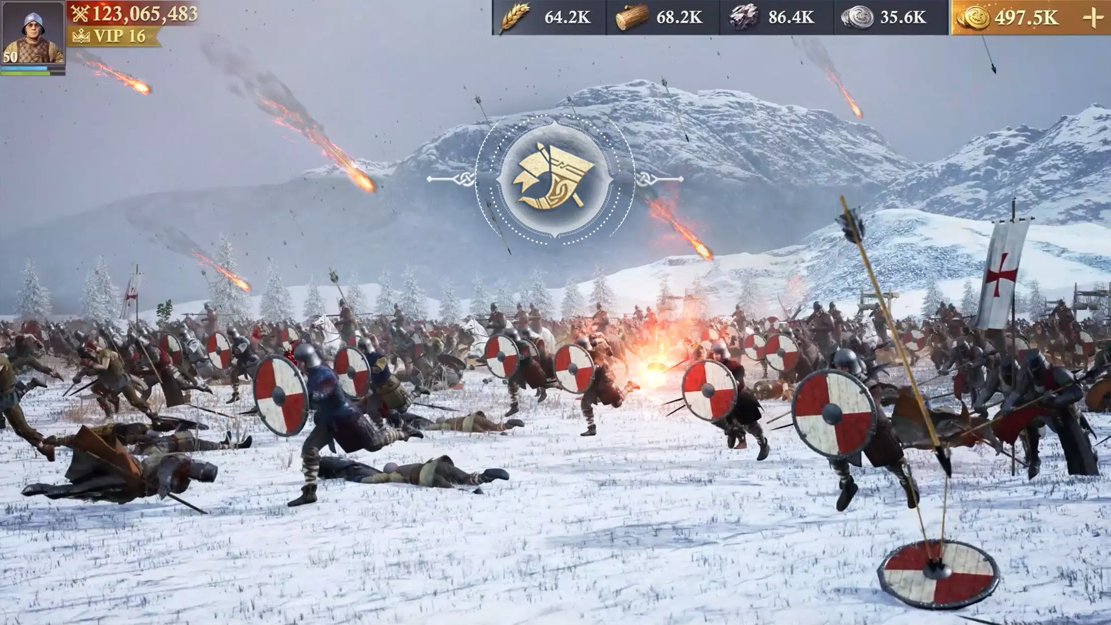 Frost & Flame: King of Avalon 스크린샷 1