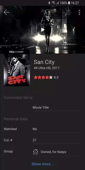 My Movies 2 - Movie & TV Collection Library स्क्रीनशॉट 4