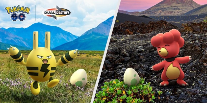 Electired and Magmortar Featured in Pokémon Go's Charged Embers Hatch Day