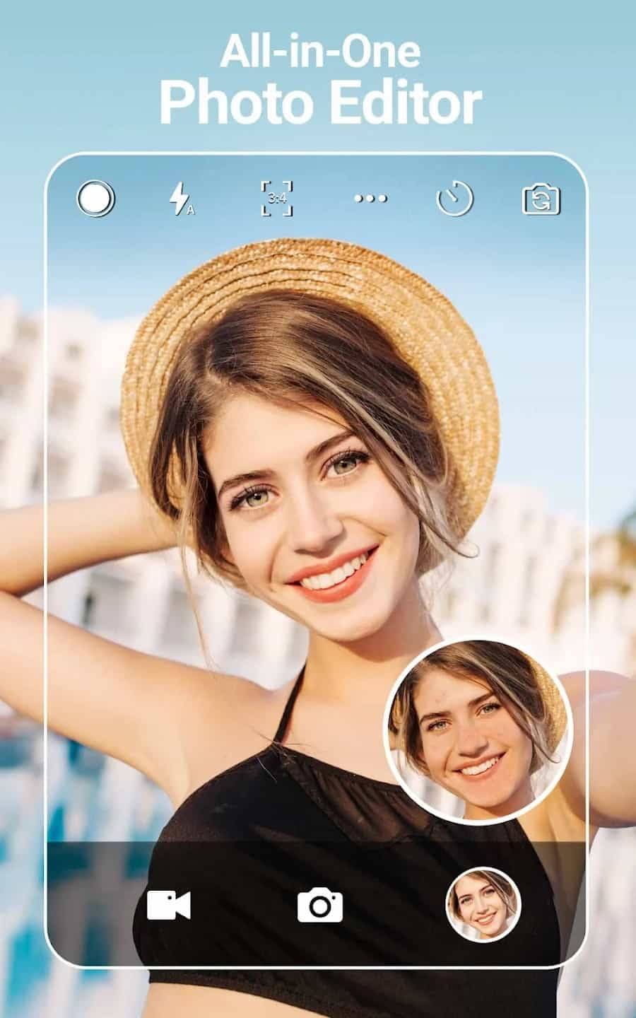 YouCam Perfect Editor de Fotos Captura de tela 1