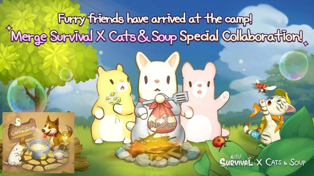 猫与汤合作：可爱的皇家日常生活冒险！